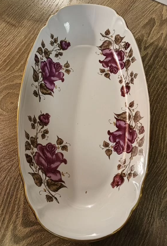Редкое винтажное блюдо, Барановка, СССР