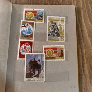 Коллекция марок ссср. 6 штук. Цена за всех